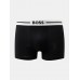 Boss ανδρικά boxers 3pack, κανονική γραμμή 95%cotton 5%elastane 50517836 962